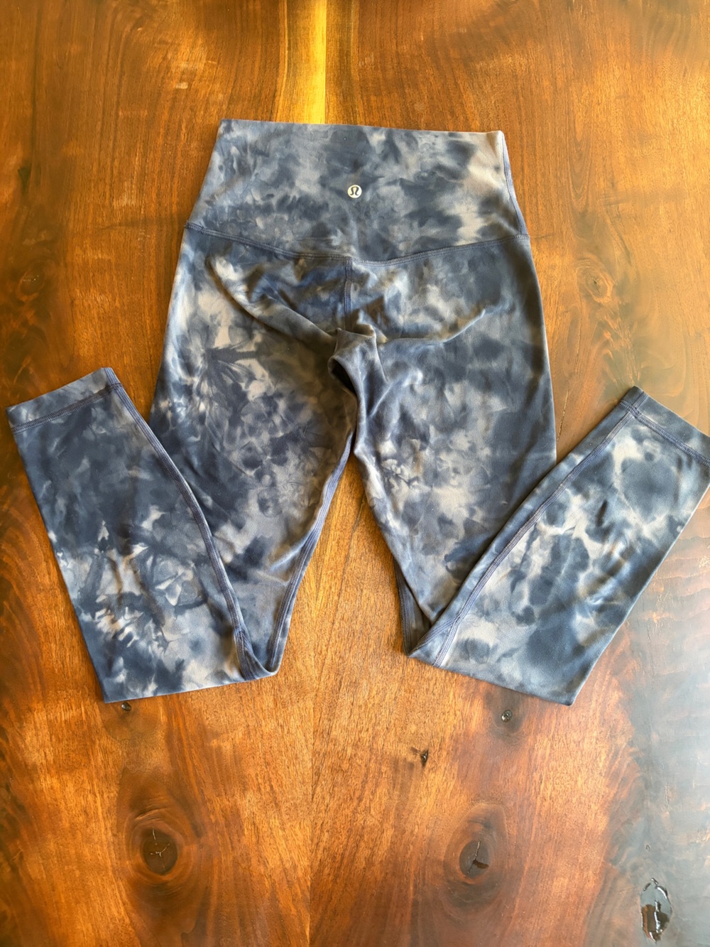 lululemon athletica Tie-Dye High-Rise Leggings - Charcoal Blue